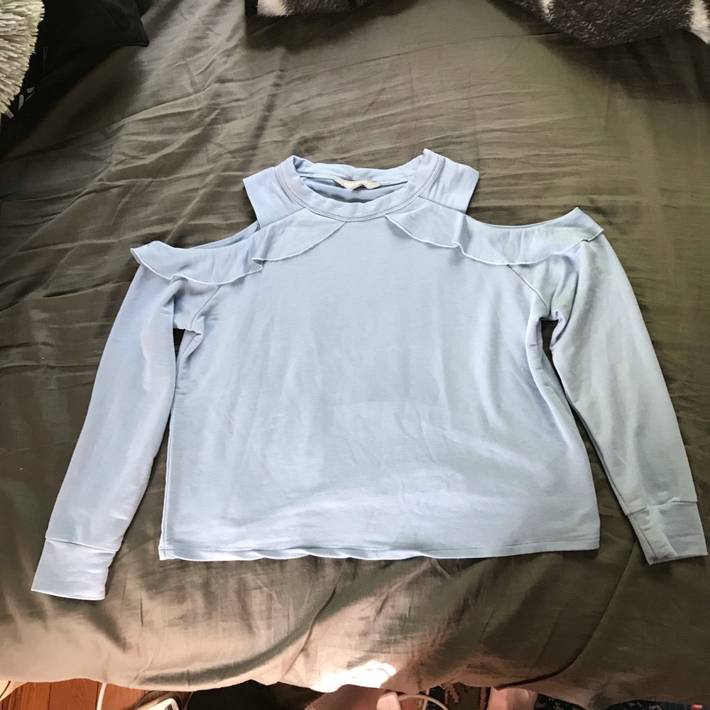 6ixty 8ight Sweater with should cut outs